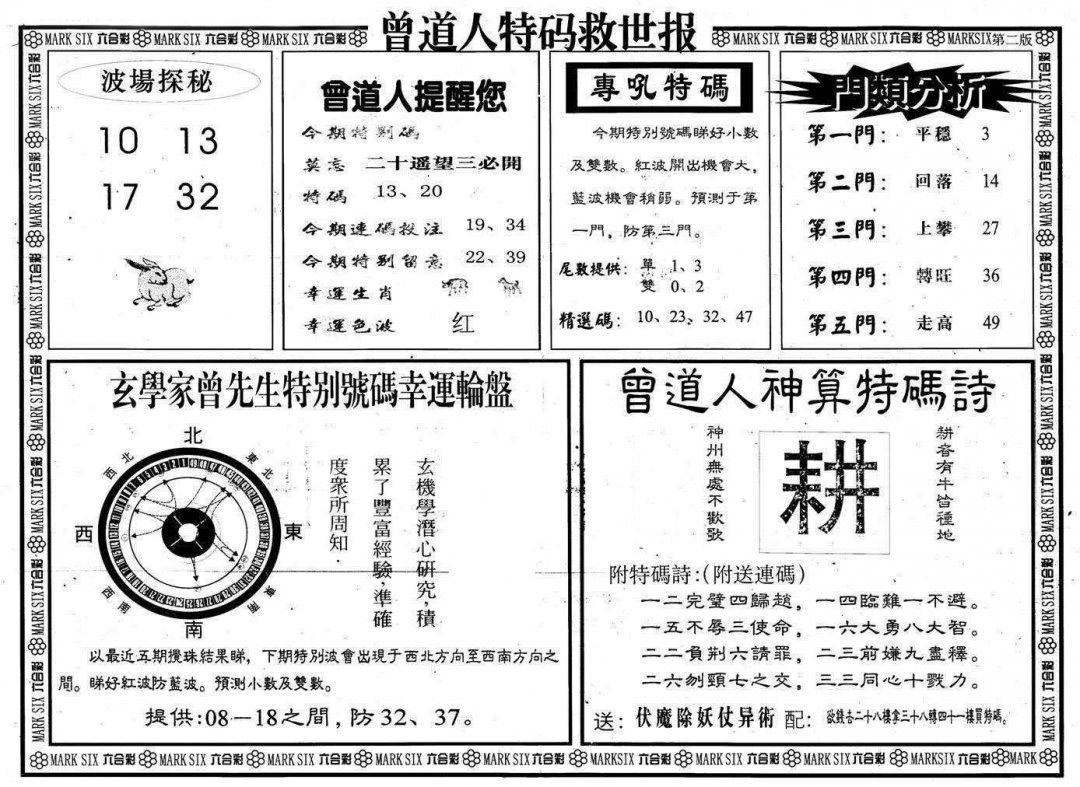 徐道人免费公开一赫一波：精心分析和风险防范